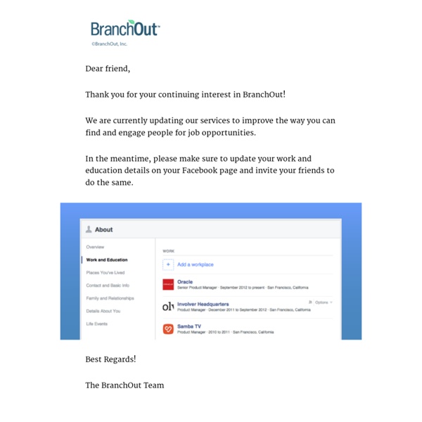 BranchOut: Find Your Future Here
