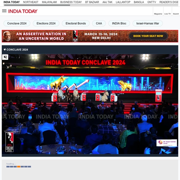 Latest News, Breaking News Today - Bollywood, Cricket, Business, Politics - IndiaToday