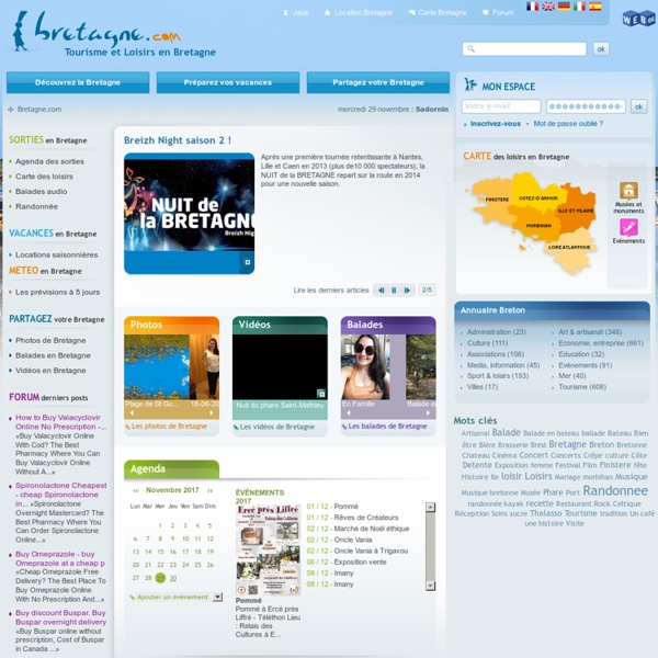 Bretagne.com - Tourisme et Loisirs en Bretagne