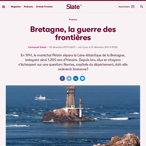 Bretagne, la guerre des frontières