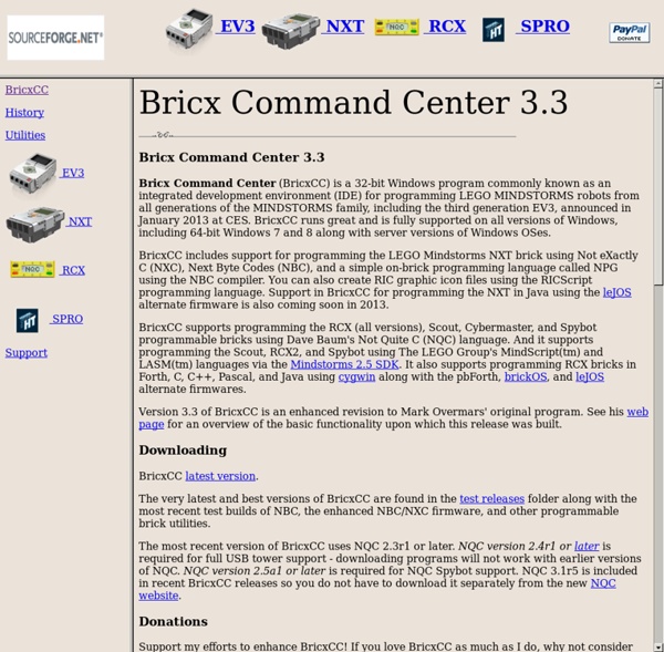 Bricx Command Center 3.3