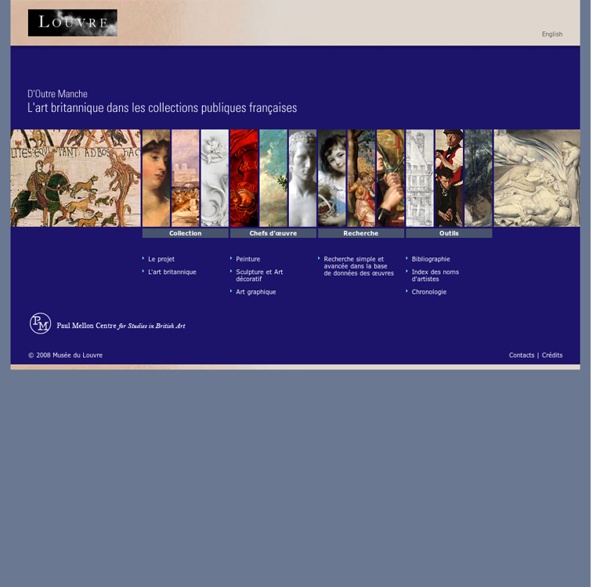D'Outre-Manche : Catalogue en ligne - L'art britannique dans les collections publiques françaises (1100-1940)