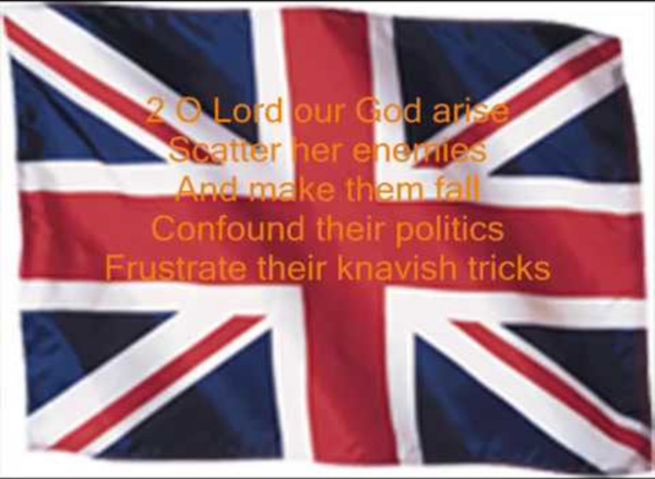 British Anthem, God Save the Queen