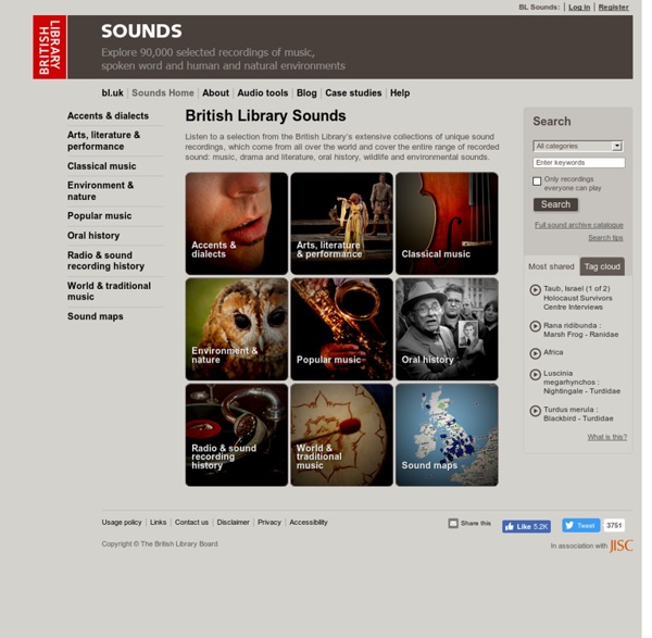 British Library - Sounds