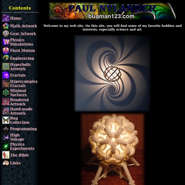 Paul Nylander’s Web Site