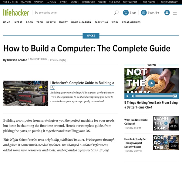 How to Build a Computer from Scratch: The Complete Guide