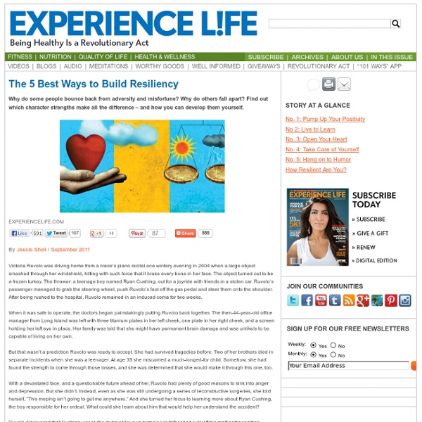The 5 Best Ways to Build Resiliency