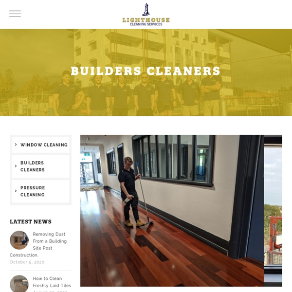 Builders Cleaning Adelaide - Trusted Post Construction Cleaners.