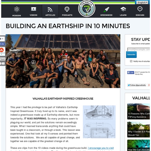 Building An Earthship In 10 Minutes