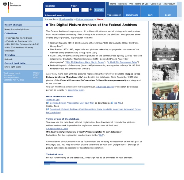 Bundesarchiv - Picture database