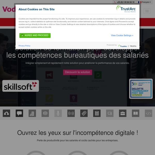 La nouvelle génération du e-learning bureautique dans le cloud - Développement des compétences digitales des salariés