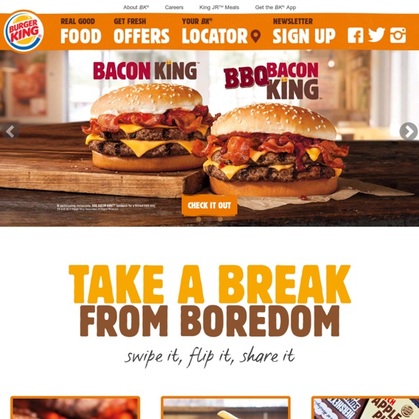 BURGER KING® – HAVE IT YOUR WAY®