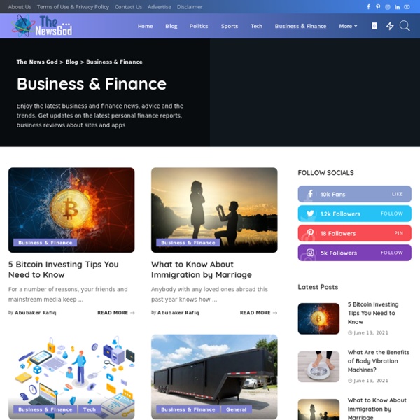 Business and Finance News