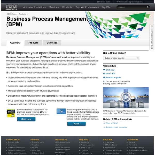 Business Process Management Software, BPM Software