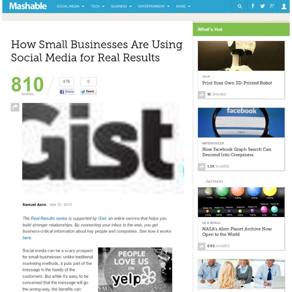 How Small Businesses Are Using Social Media for Real Results