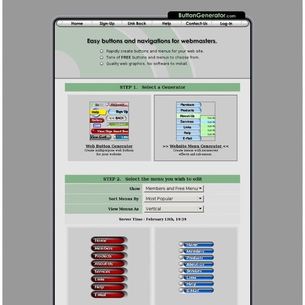 Free Web Button Maker - ButtonGenerator.com