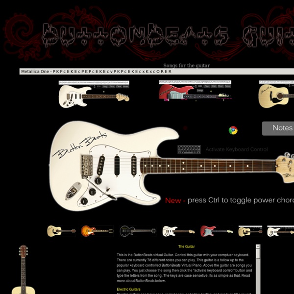 ButtonBeats Virtual Guitar
