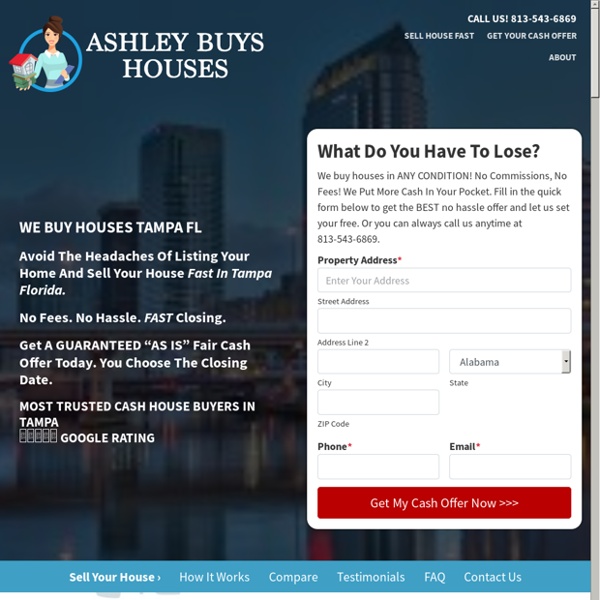 We Buy Houses Tampa FL – Ashley Buys Houses