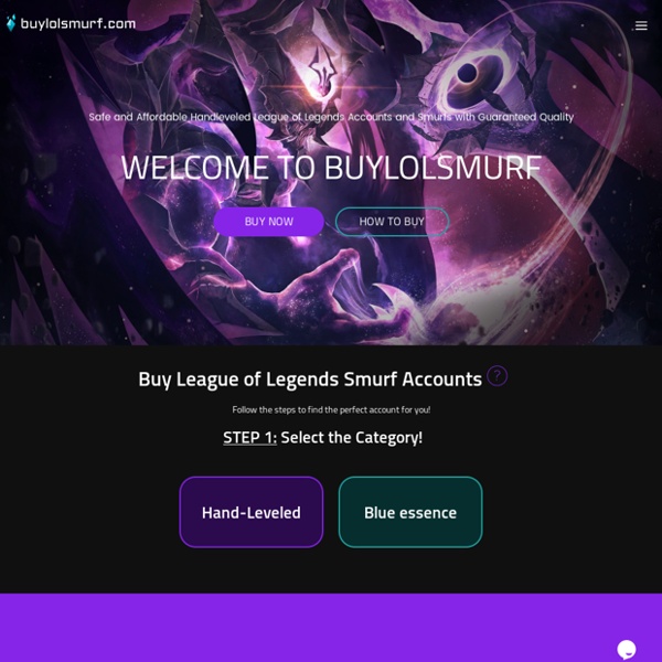 Homepage - Buy Lol Smurf