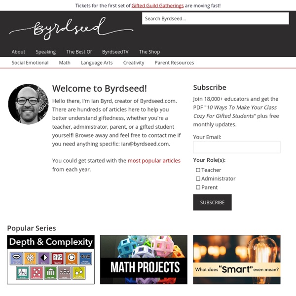 Byrdseed: Gifted Education