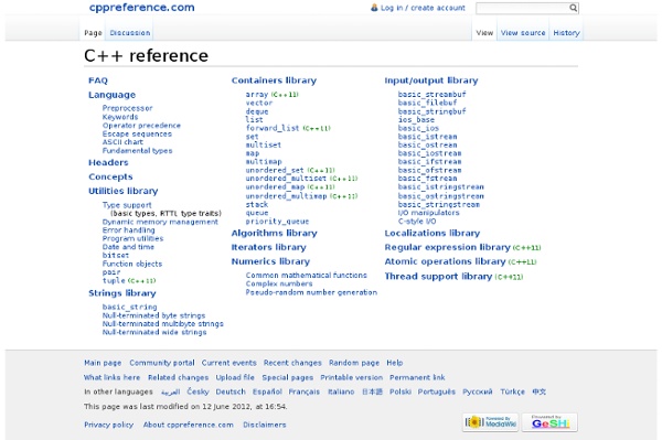 C++reference