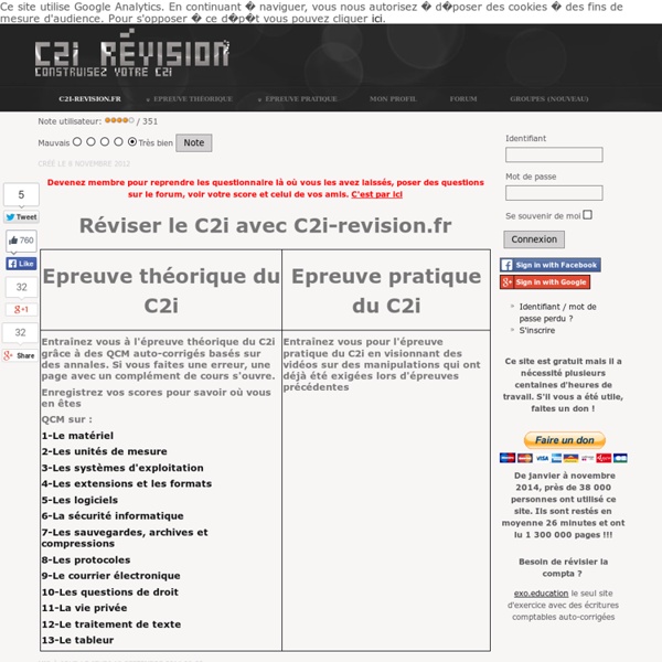 C2i-revision.fr