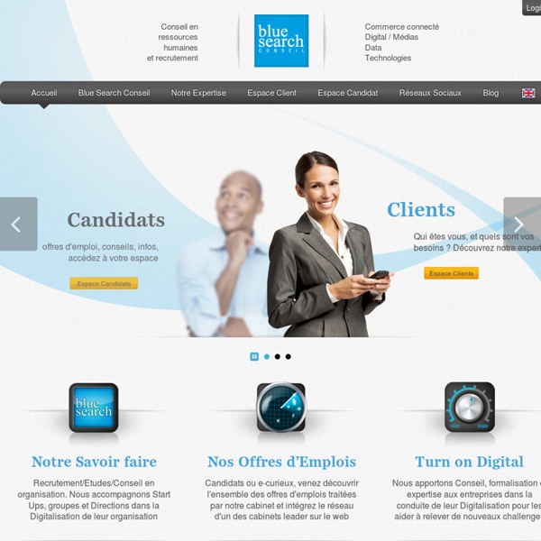 Blue-Search - Cabinet de recrutement Web spécialiste du Digital