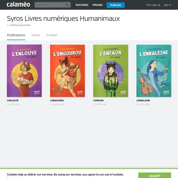 Syros - 4 volumes de la série des Humanimaux