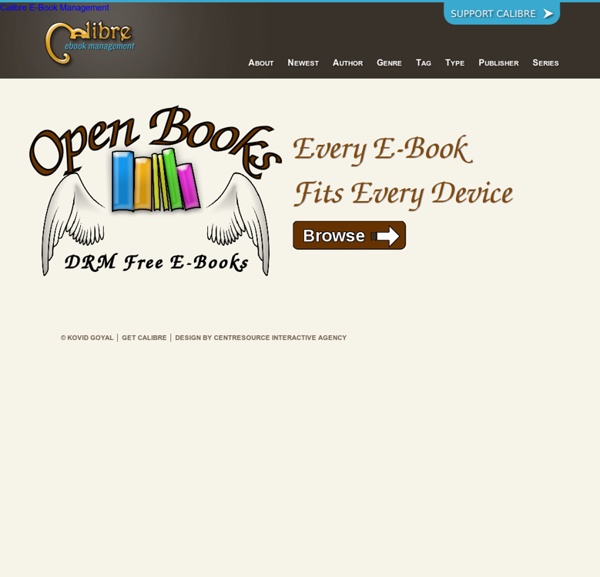 Calibre - Open books
