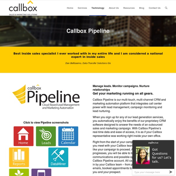 Callbox Pipeline