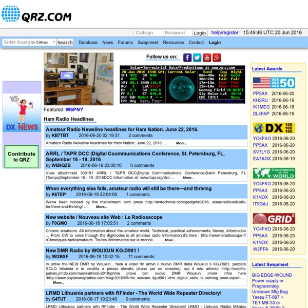 QRZ.COM Callsign Database | Pearltrees