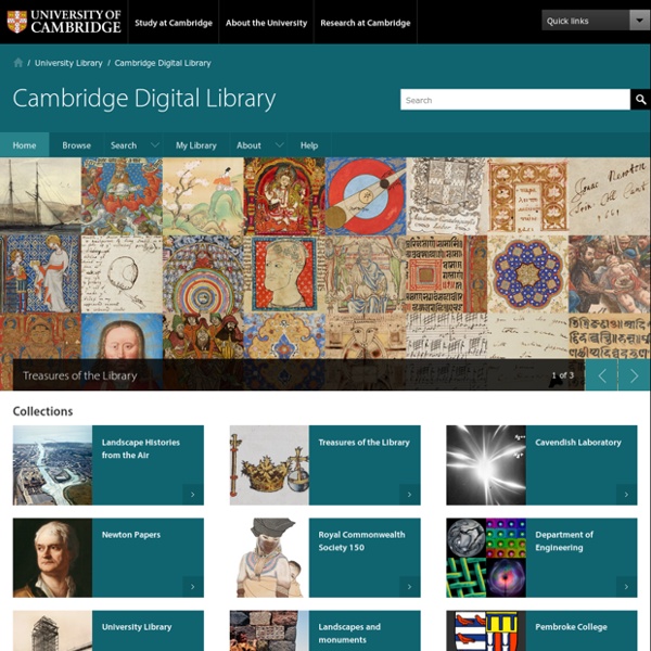 Cambridge Digital Library - University of Cambridge