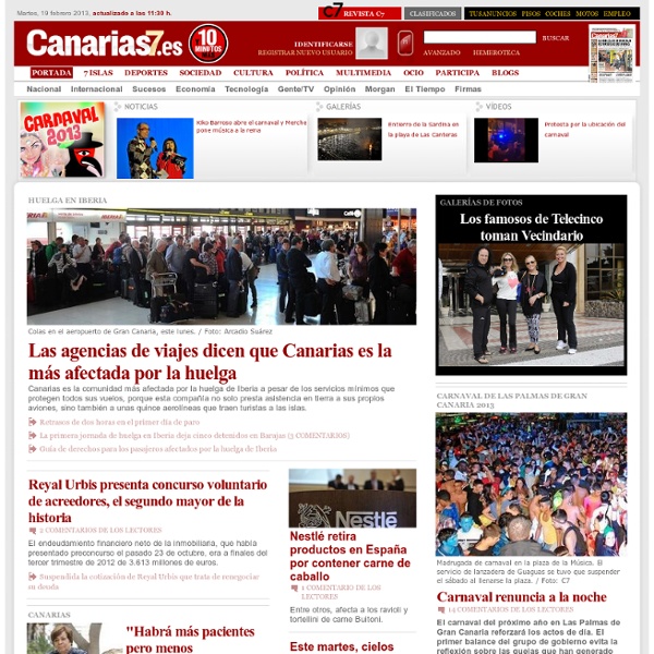 Toda la información de Canarias, en Internet