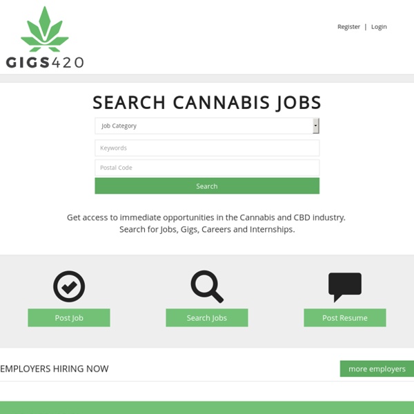 Cannabis Careers - 420 Job Search