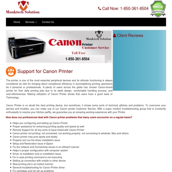 Just dial Canon Customer Service number 1-806-576-2614