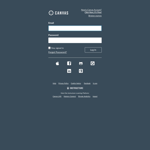 Log In to Canvas