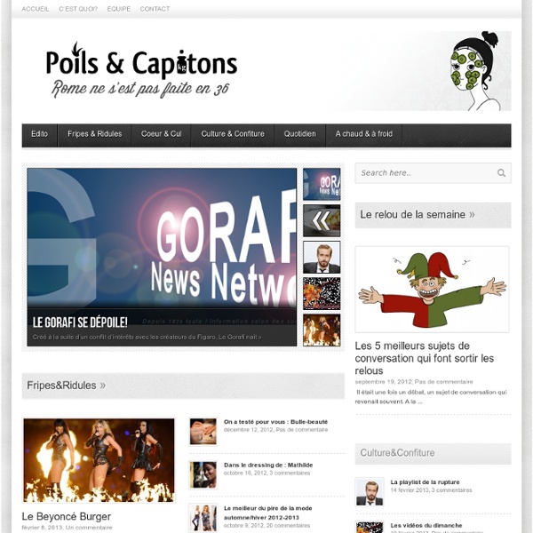 Poils&Capitons Poils&Capitons - Un webzine féminin non normatif