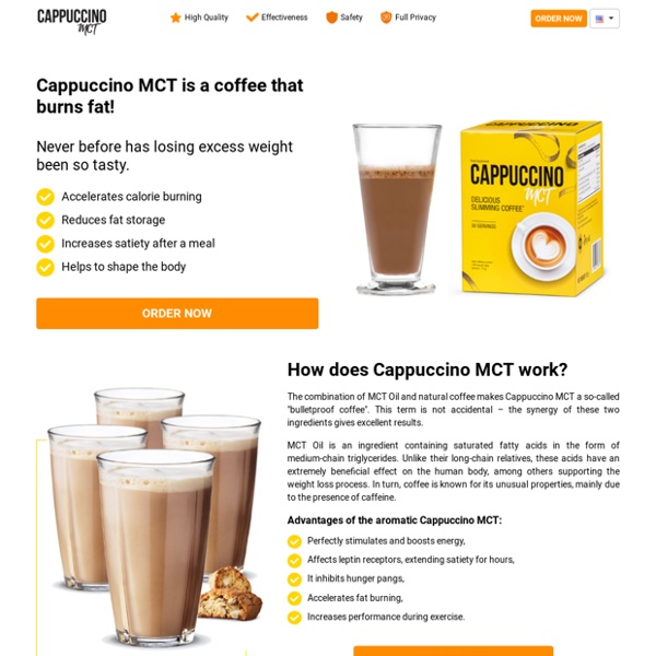 Cappuccino MCT: Slimming Coffee!