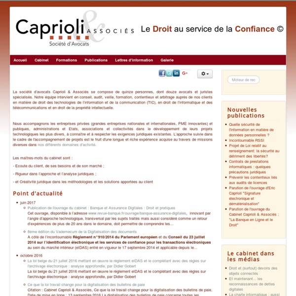 Caprioli & Associés