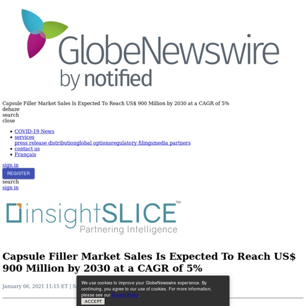 Capsule Filler Market Sales Is Expected To Reach US$ 900