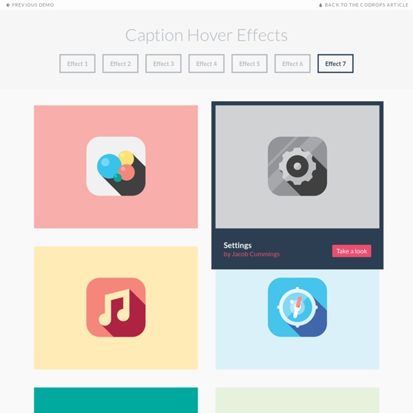 Caption Hover Effects - Demo 7