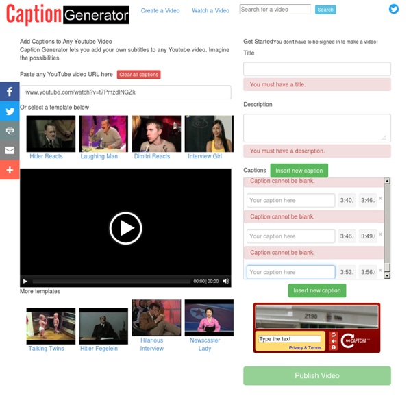 Add Captions to Any YouTube Video — Caption Generator