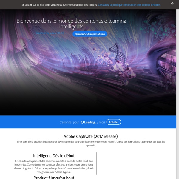 Logiciel d'e-learning, Capture d'écran, Apprentissage mobile, Publication HTML5