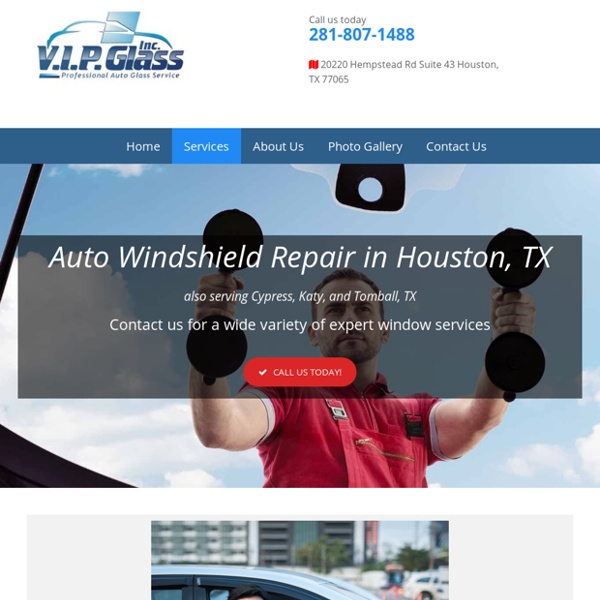 Car Windshield Repair in Houston, TX