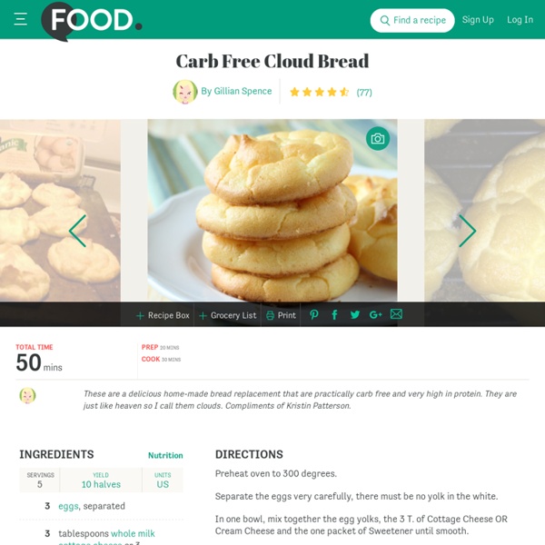 Carb Free Cloud Bread Recipe - Food.com - 411501