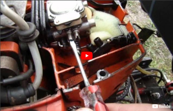 Régler un carburateur a membrane sur un moteur 2 temps