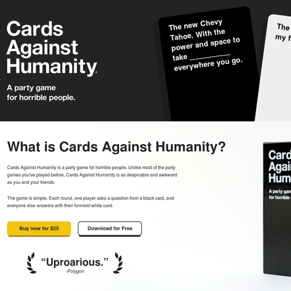 Cards Against Humanity