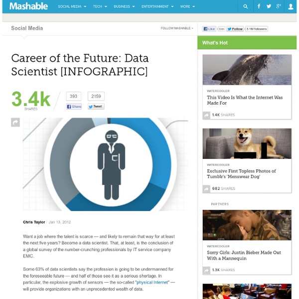 Career of the Future: Data Scientist [INFOGRAPHIC]