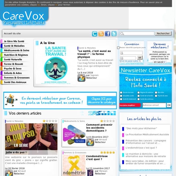 CareVox : apprendre et partager l’info santé
