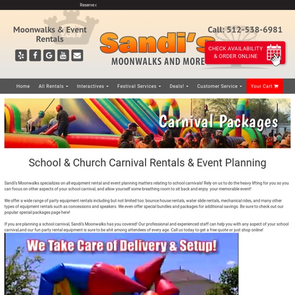 Carnival Rentals Schools & Churches